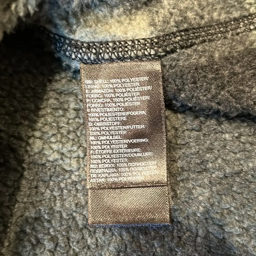 The North Face Green Black Plaid Pullover Fleece Men S